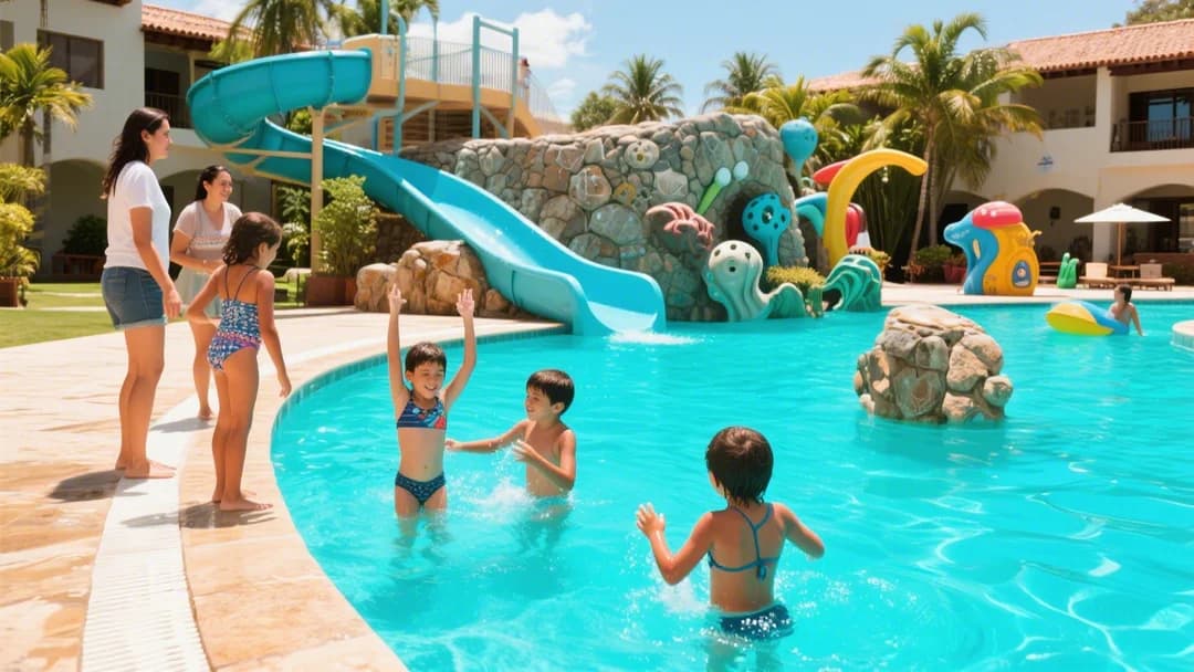 Piscina familiar en Santis Spa, Cusco
